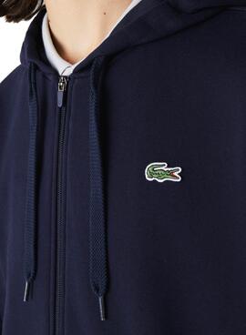 Veste lacoste Sport Hoodie Bleu marine pour Homme