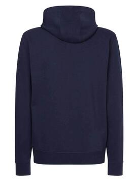 Sweat Tommy Jeans Graphic Bleu Marine Homme