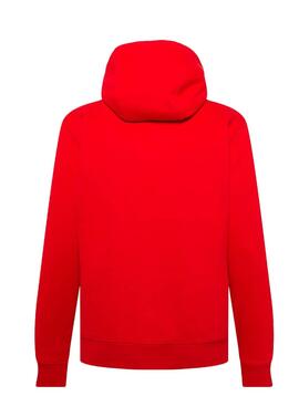 Sweat Tommy Jeans Timeless Rouge pour Homme