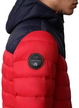 Veste Napapijri Aerons Rouge pour Homme