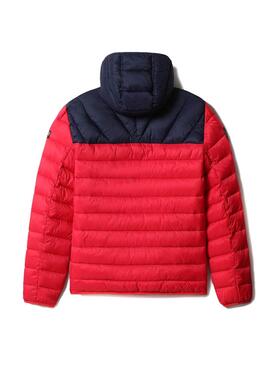 Veste Napapijri Aerons Rouge pour Homme