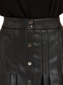 Jupe Naf Naf Corta Noire pour Femme