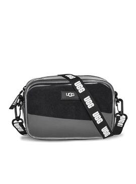 Sac à main Ugg Janey II en peau de mouton transparente Noire Femme