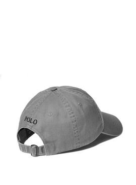 Casquette Polo Ralph Lauren Sport Gris pour Homme