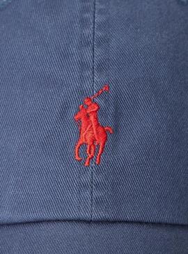Casquette Polo Ralph Lauren Sport Bleu Marine pour Homme