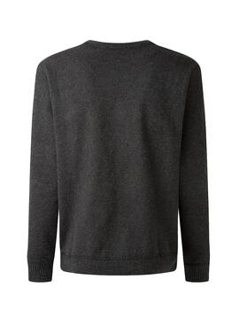 Pull Pepe Jeans Marcel Gris pour Homme