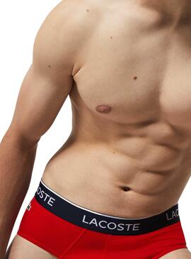 Slip Lacoste Slip Tricolore pour Homme
