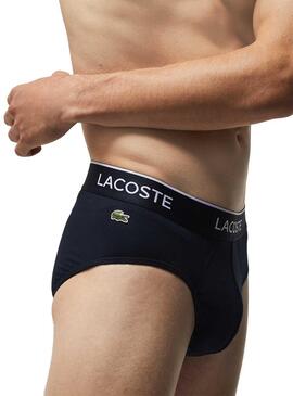 Slip Lacoste Slip Tricolore pour Homme