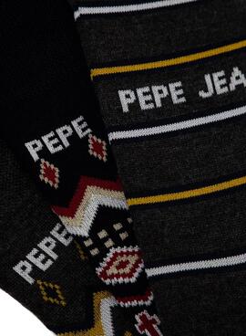 Pack 5 Chaussettes Pepe Jeans Ashburn pour Homme