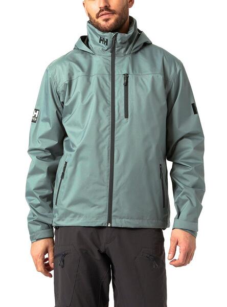 Veste Helly Hansen Crew Midlayer Vert Homme