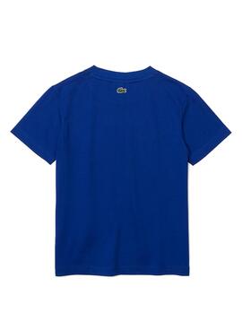 T-Shirt Lacoste Big Croc Azulon pour Garçon