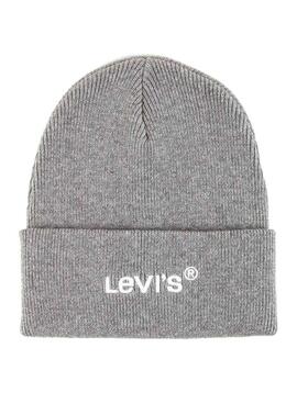 Bonnet Levis avec mot symbole Gris Homme et Femme