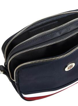 Sac à main Tommy Hilfiger Poppy Crossover Bleu Marine Femme