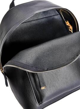 Sac à dos Tommy Hilfiger Emblématique Noire Pour Femme