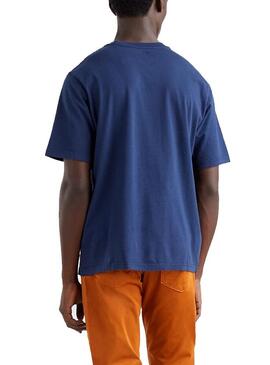 T-Shirt Levis Affiche Relaxed Fit Bleue Homme