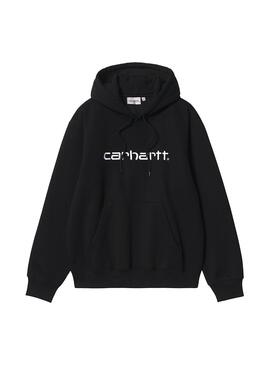 Sweat Capuche Carhartt Noire Pour Homme