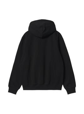 Sweat Capuche Carhartt Noire Pour Homme