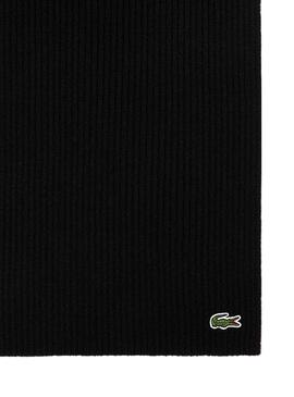 Echarpe Lacoste Echarpe Laine Noire Pour Homme