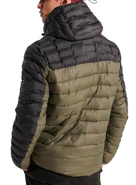 Veste Superdry Radar Quilt Mix Vert Homme