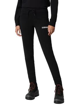 Pantalon Survêtement Napapijri Box W Noire Pour Femme