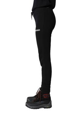 Pantalon Survêtement Napapijri Box W Noire Pour Femme