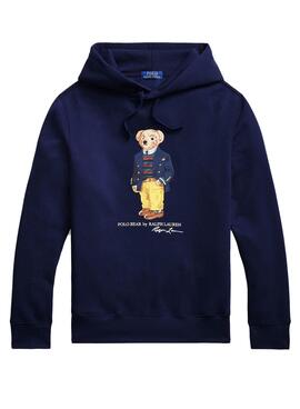 Sweat Polo Ralph Lauren Polo Bear Bleu Marine Homme