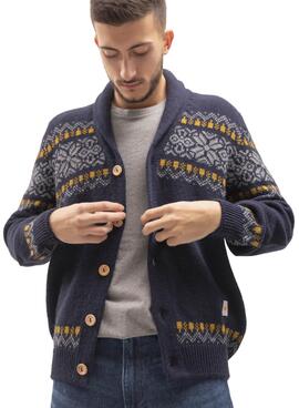 Veste Klout Natal Bleu pour Homme