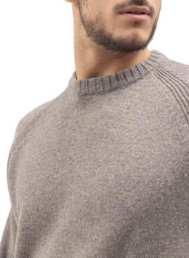 Pull Klout Cosmo Gris pour Homme
