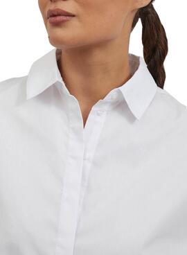Chemise Vila Gimas Oversize Blanc pour Femme