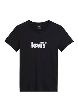 T-Shirt Levis Seasonal Poste Noire Femme