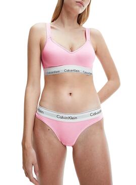 Soutien-gorge Calvin Klein Lift Bralette Rose Femme