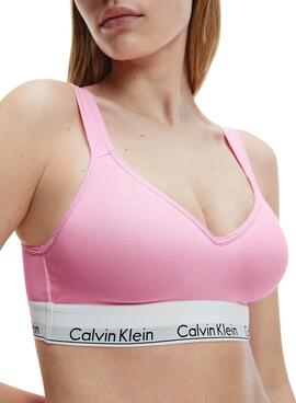 Soutien-gorge Calvin Klein Lift Bralette Rose Femme