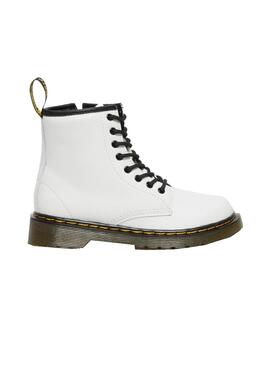 Bootss Dr. Martens 1460 Y Blanc Romario pour Garçons