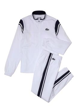 Survêtement Lacoste Sport Blanc Contrasting Homme