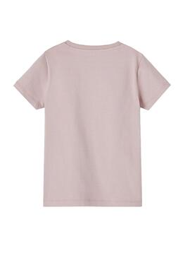 T-Shirt Name It Tube rose pour Fille