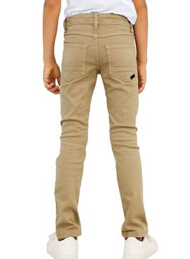 Pantalon  Name It Theo Marron pour Garçon