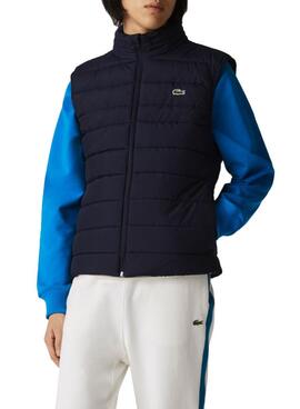 Gilet Lacoste Rembourré Bleu Marine pour homme