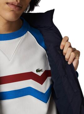 Gilet Lacoste Rembourré Bleu Marine pour homme