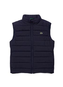 Gilet Lacoste Rembourré Bleu Marine pour homme