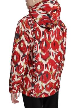 Veste Napapijri Rainforest Rouge Femme