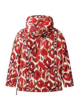 Veste Napapijri Rainforest Rouge Femme