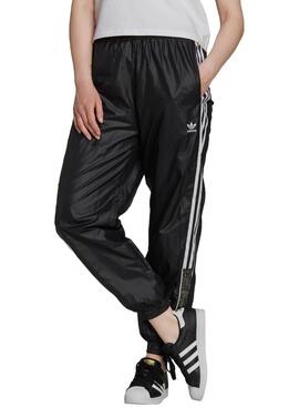 Pantalon de Sport Adidas Noire Imprimé pour Femme