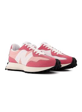 Baskets New Balance 327 Rose Naturel pour Femme