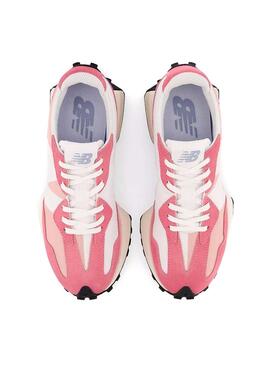 Baskets New Balance 327 Rose Naturel pour Femme