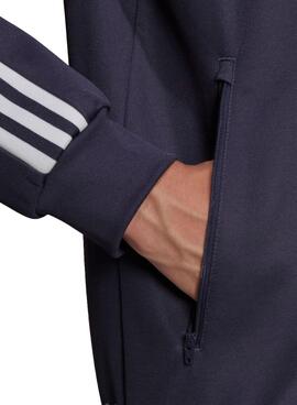 Veste Adidas Beckenbauer Bleu Marine pour Homme