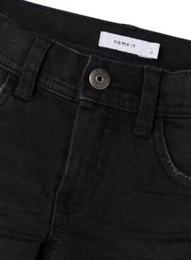 Jeans Name It Silas Noire pour Garçon