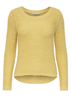 Pull Only Geena Jaune pour Femme