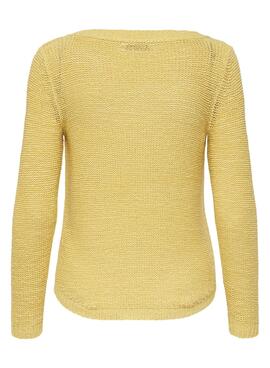 Pull Only Geena Jaune pour Femme