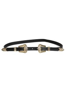 Ceinture Vila Vibett Noire pour Femme