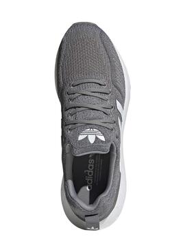 Baskets Adidas Swift Run 22 Gris pour Homme